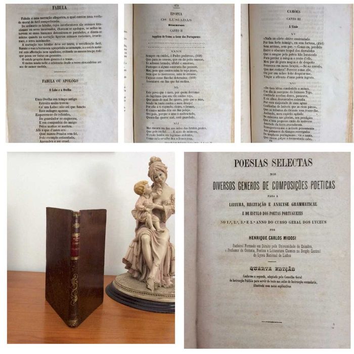 Extremely rare - MIDOSI, Henrique Carlos. SELECTED POEMS...1866