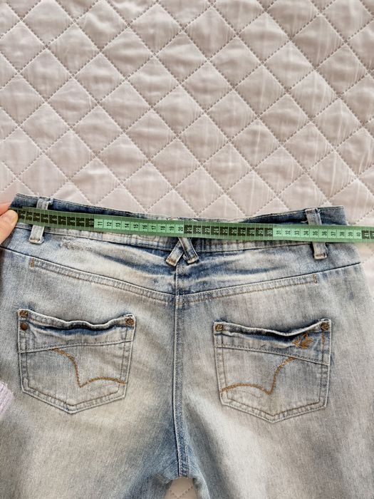 Голубые, рванные джинсы Soulcal & Co, размер 34