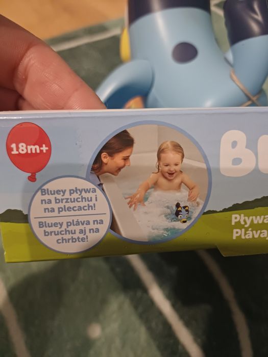 Pływająca Bluey nowa zabawka do kąpieli