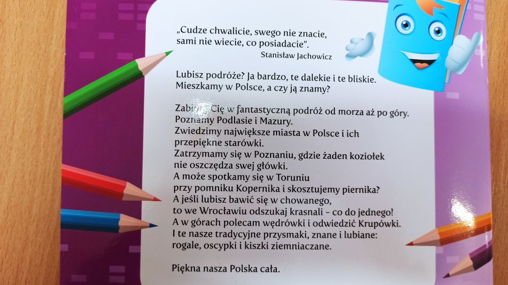 Kolorowanka o Polsce dla dzieci