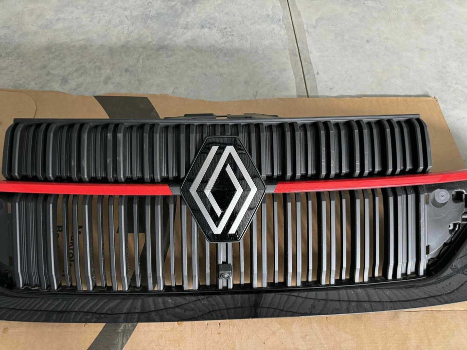 Grill Atrapa Chłodnicy Renault Master IV 2024+ Czarny+czerwony
