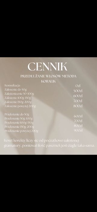 Przedluzanie wlosow metoda keratynowa Gdynia