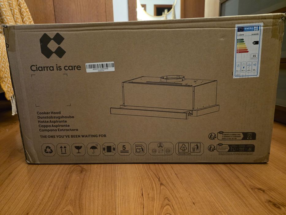 Exaustor Ciarra CBCB6909A 60cm Touch - Novo c/ defeito estético