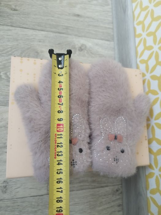 Рукавички зимові дитячі 4-6 років, рукавички для дівчинки, варежки 110