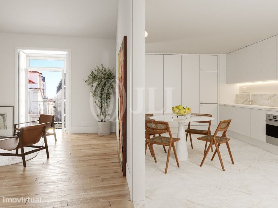 Apartamento T4 duplex novo, com varanda no Stephens, em Lisboa