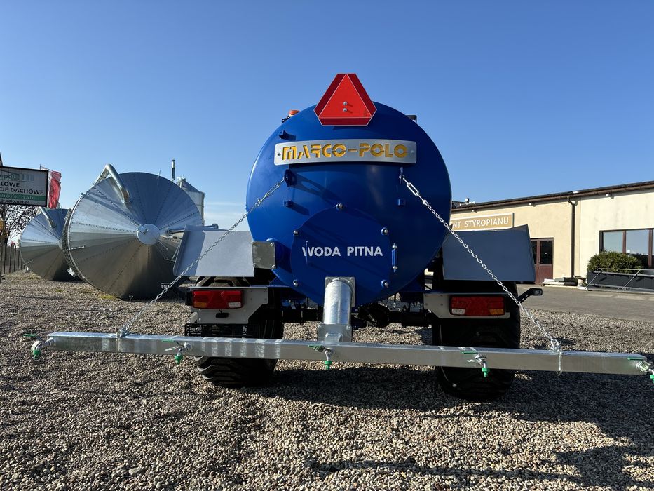 Zbiornik na wodę pitną 5000 l Beczka 6000 l/ 7000 l/ 8000 l Przyczepa