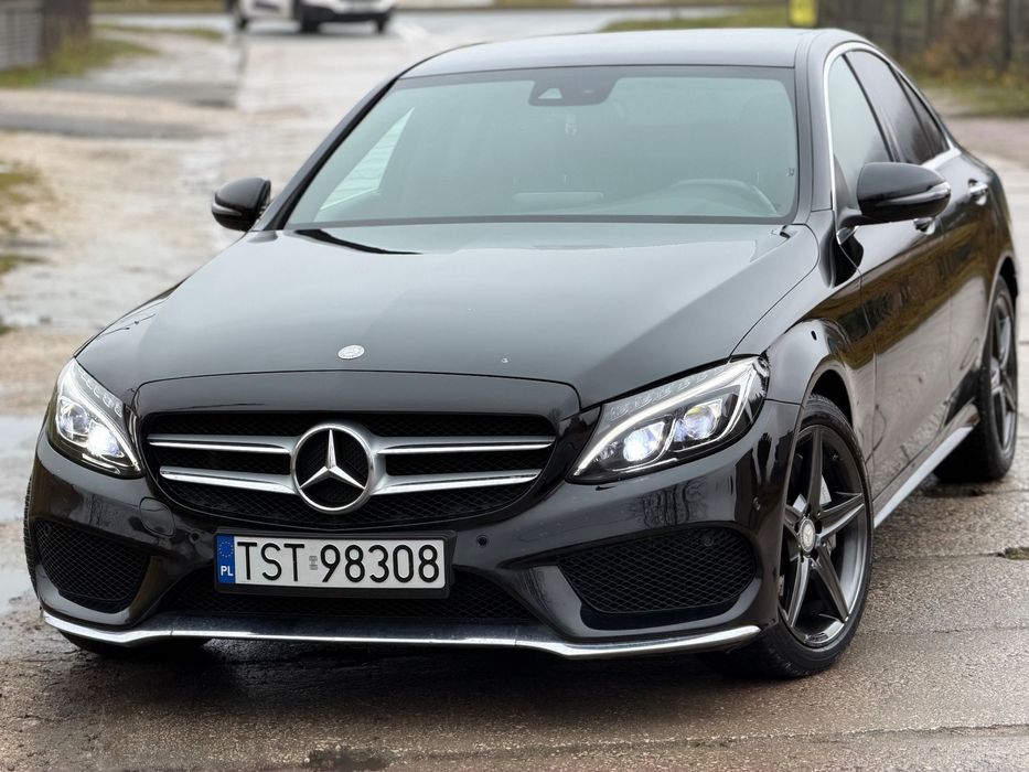 Mercedes-Benz Klasa C W205 C300H BlueTEC Hybrid 231km / AMG Line / 2016 / 7G Tronic Zamiana