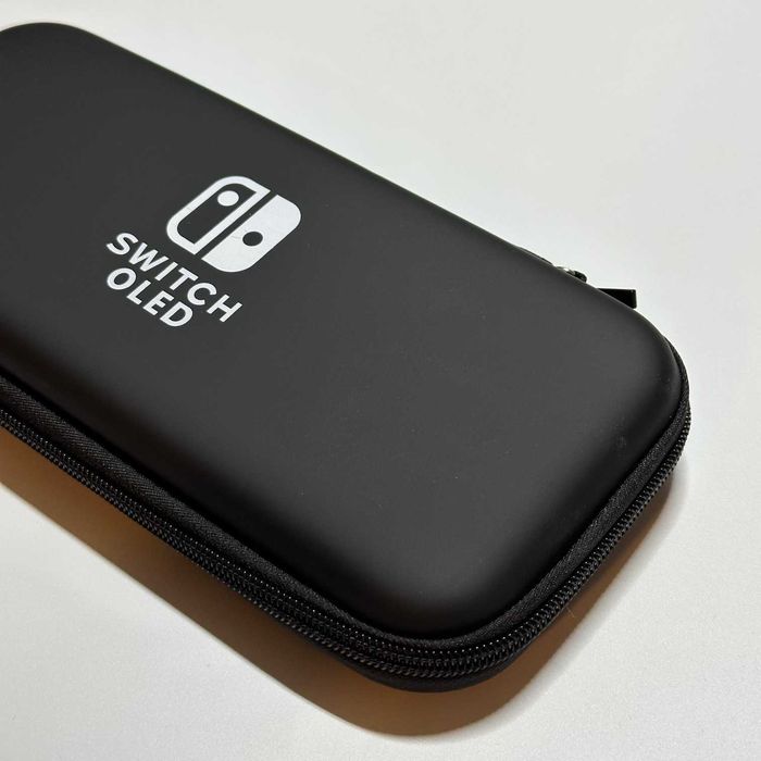 Etui na Nintendo Switch OLED Czarny futerał case kejs obudowa schowek