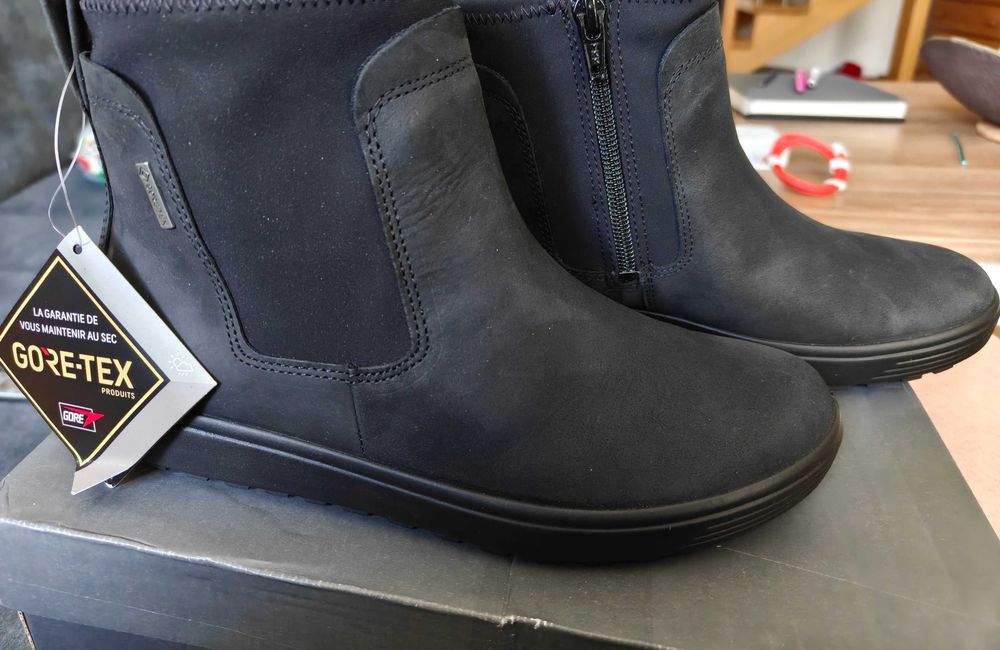 ECCO Soft 7 Tred botki Chelsea damskie Gore-Tex r. 36