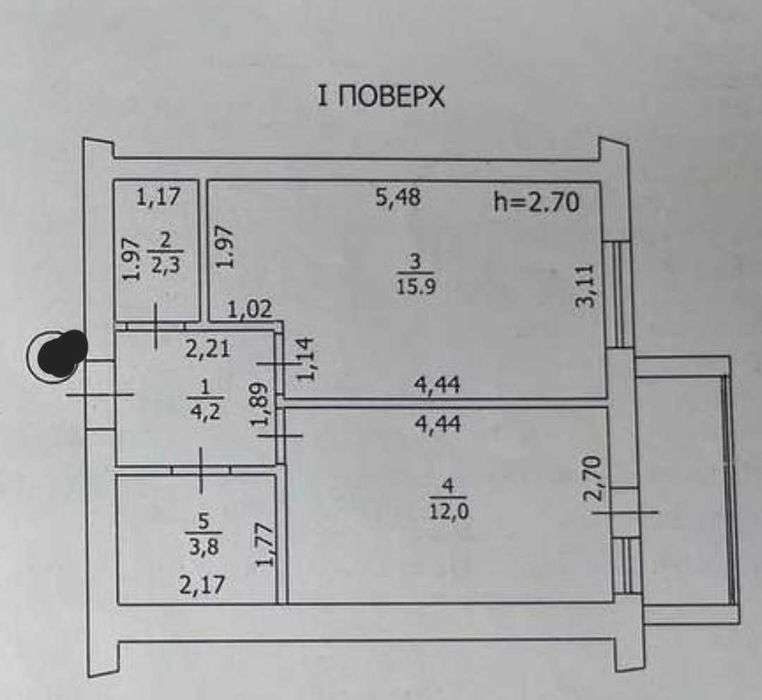 1к з частковим ремонтом. ПРОГРАМИ так.