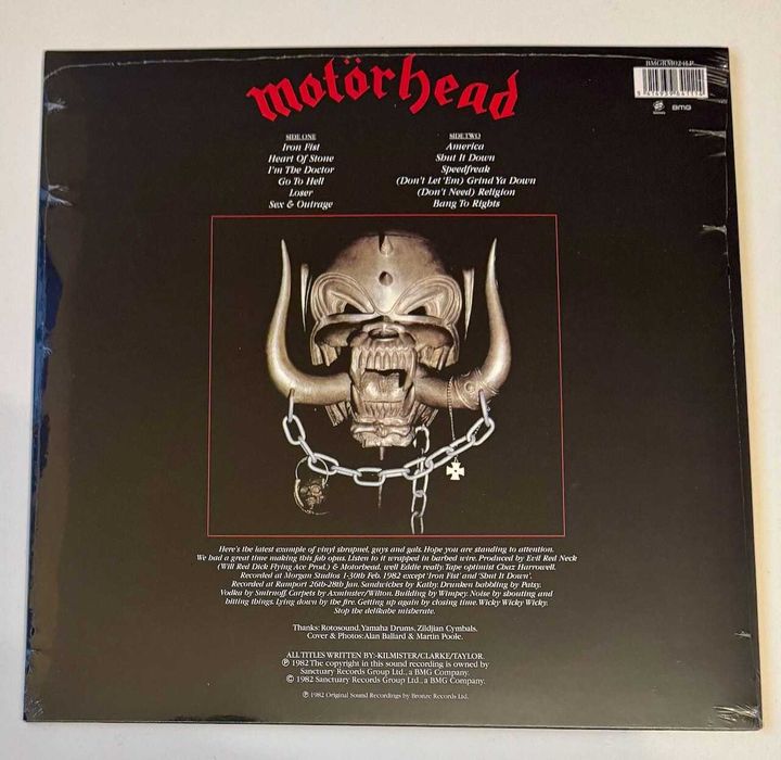 Motörhead Iron Fist