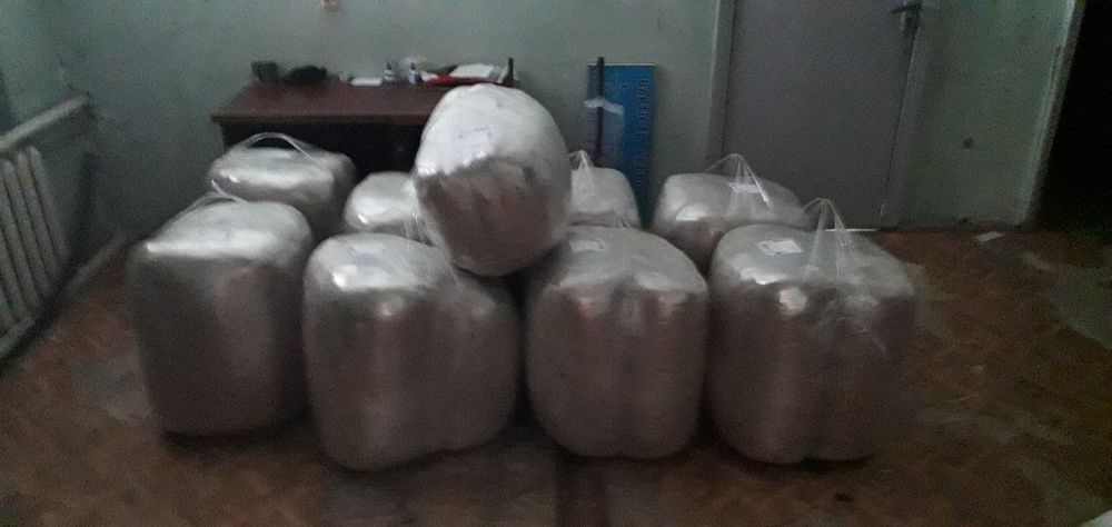 Матрац з сіном і евкаліптом для лазні