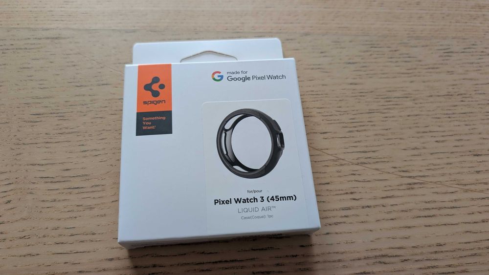 Etui Spigen Liquid Air do Google Pixel Watch 3 (45mm) – Matte Black