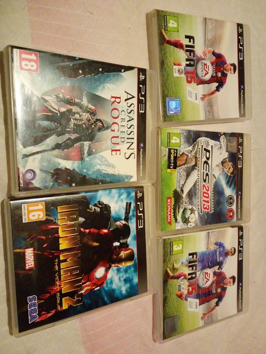 2 jogos ps3 IRON MEN 2 e Assassin's Creed rogue