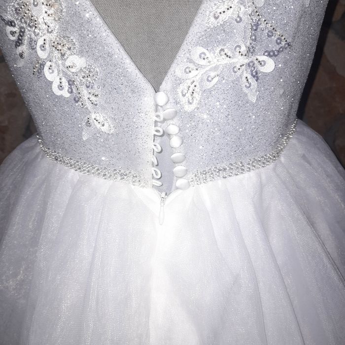 Vestido noiva c/saiote e poncho