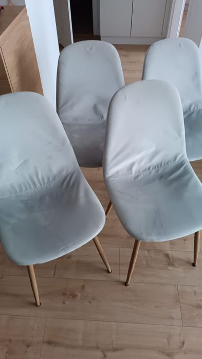 Krzesła tapicerowane komplet 4 szt