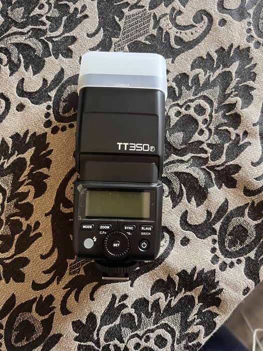 Flash godox para fujifilm TT350 a pilhas