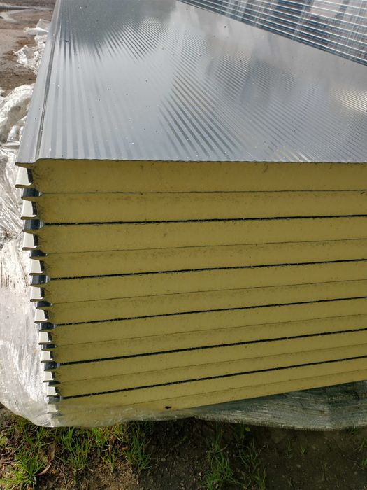 PONOWNIE DOSTĘPNA! Płyta warstwowa PIR 40mm ścienna, nowa RAL 7016