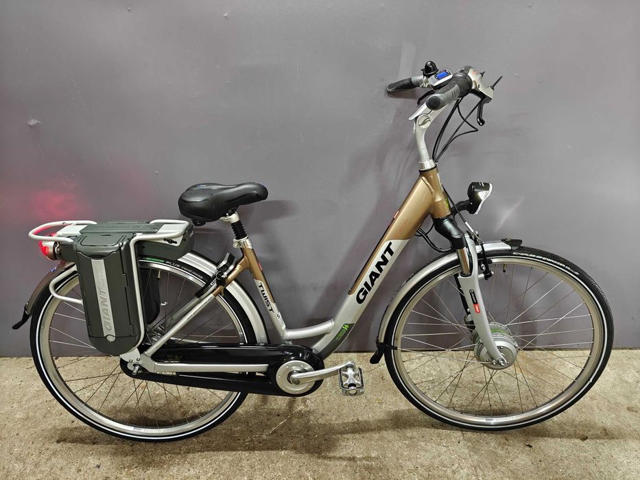 Rower elektryczny Giant Twist MOCNE WSPOMAG 2 Baterie-podwójny zasięg