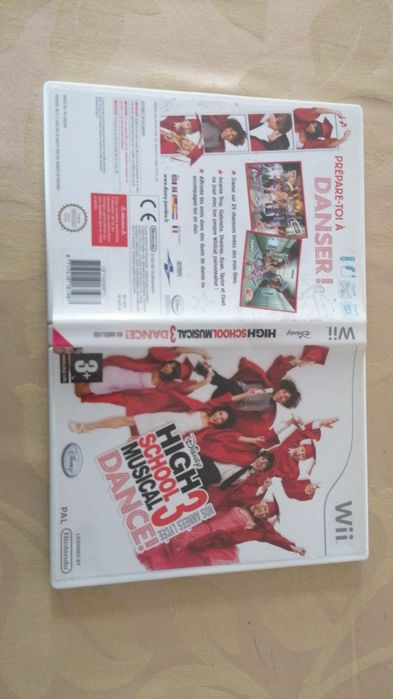 Dvd wii Hight School Musical Dance 3+