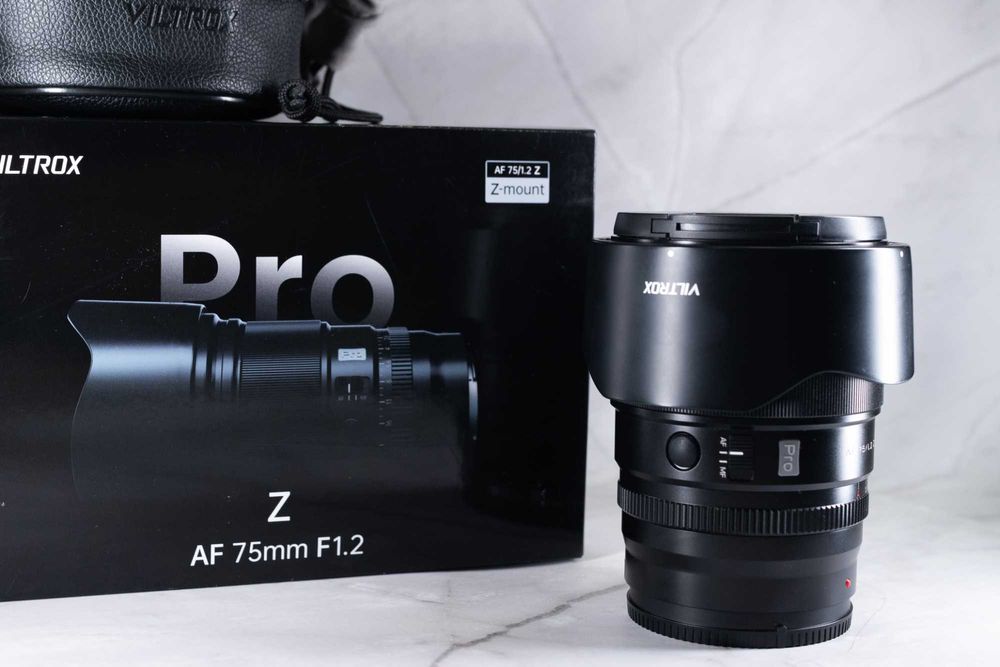 Об' єктив Viltrox 75mm f 1.2 Pro байонет Z