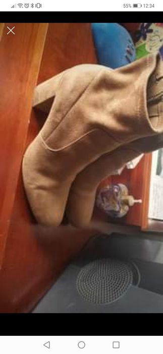 Botins camurça Zara