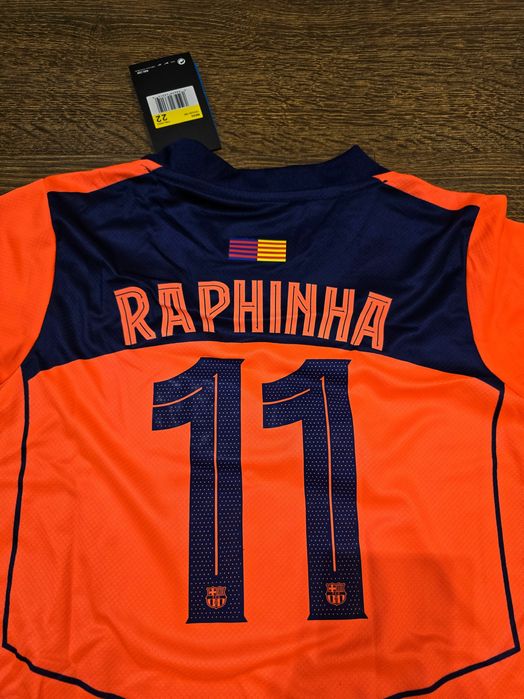 Raphinia 11 FC Barcelona 2025/2026 trzeci komplet z getrami !