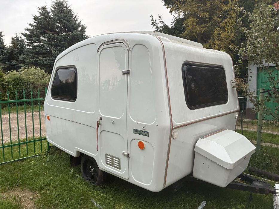 Przyczepa niewiadow n126 do malucha DMC400kg