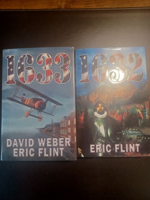 Zestaw dwóch książek fantasy SF 1632 i 1633 Eric Flint David Weber