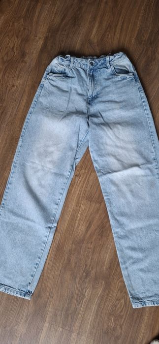 Spodnie jeans 164