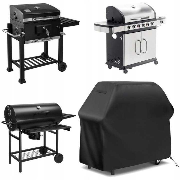 Plandeka pokrowiec na grill gazowy węglowy 145