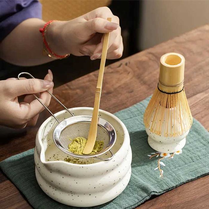 Набор для чая матча Lesko Matcha SD5458 из 7 предметов подарунковий