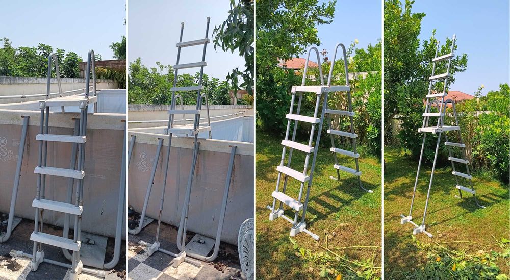 Sistema de água salgada Intex até 57m3, com bomba/filtro e acessórios.