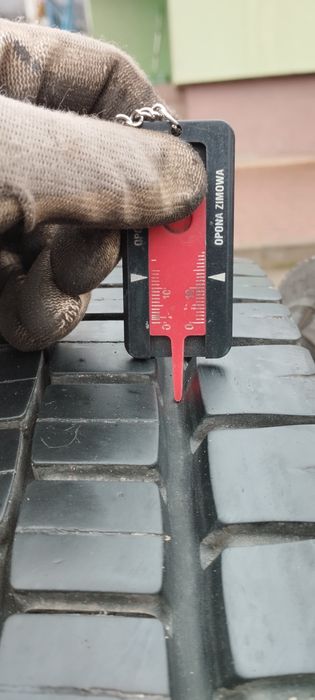 Dunlop 225/75R17.5, 14mm, bezNapraw, Wysyłka, 225/75/17.5