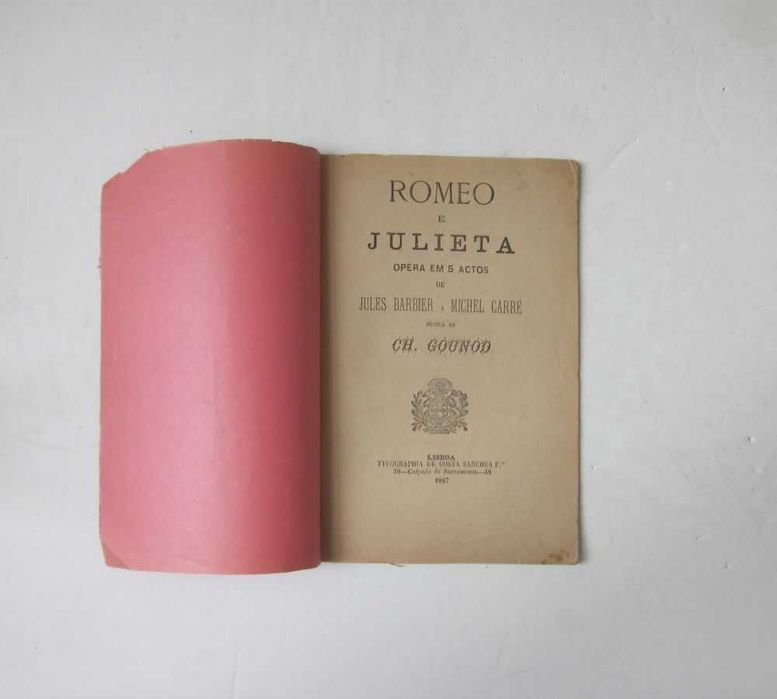 LIBRETOS ANTIGOS de ÓPERA (Vários)