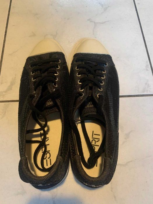 ESPRIT buty sportowe sneakersy trampki tenisówki cekiny 41
