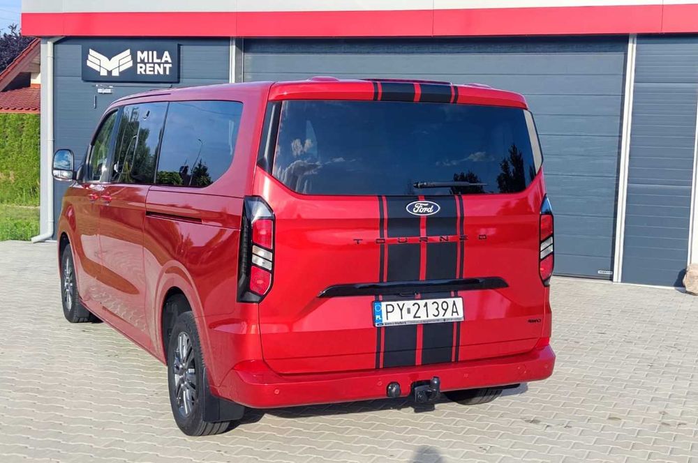 Wynajem BUS 9os. FORD MK2 TOURNEO TITANIUM Automat L2 170KM 2024 4x4