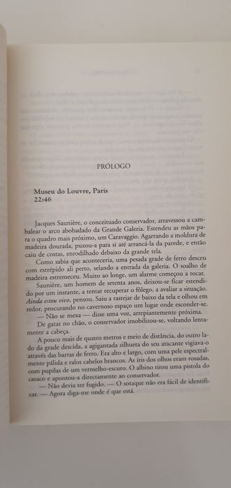 Livro "O Código Da Vinci"