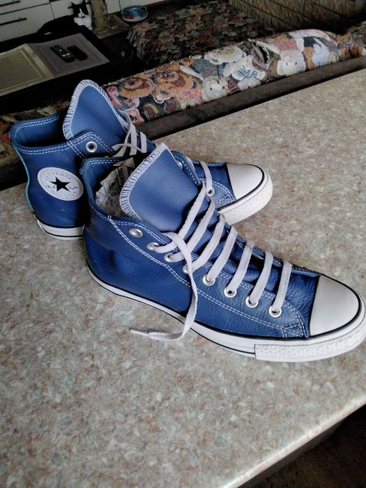 Кеды кожаные Конверс