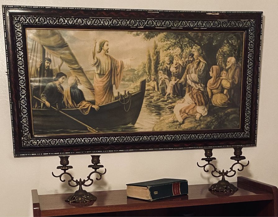 Grande quadro vintage