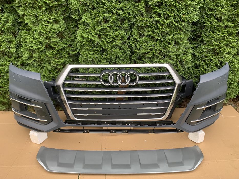 Решетка бампера audi q7 4m 2015-2019