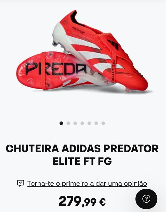 Chuteiras adidas predator n°43 1/3