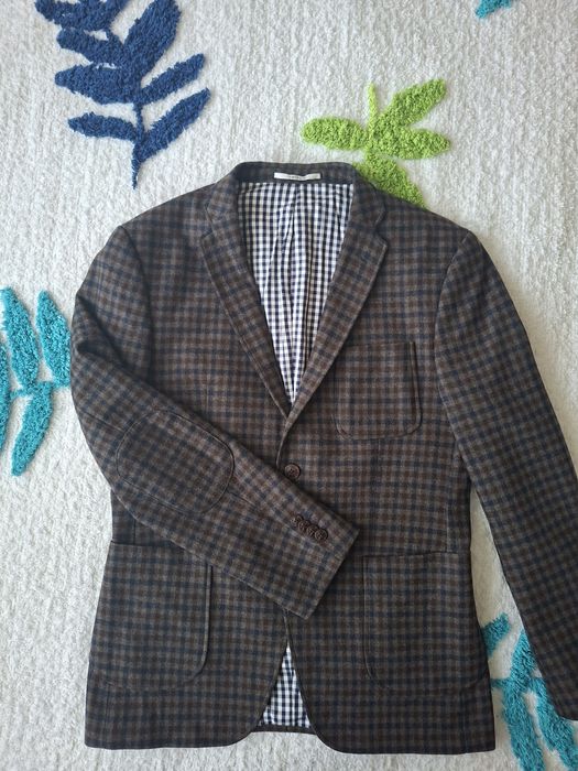 Marynarka męska z welną