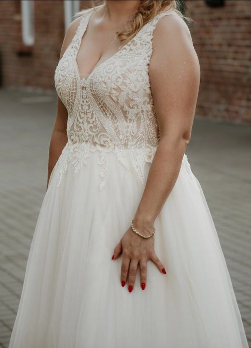 Suknia ślubna księżniczka