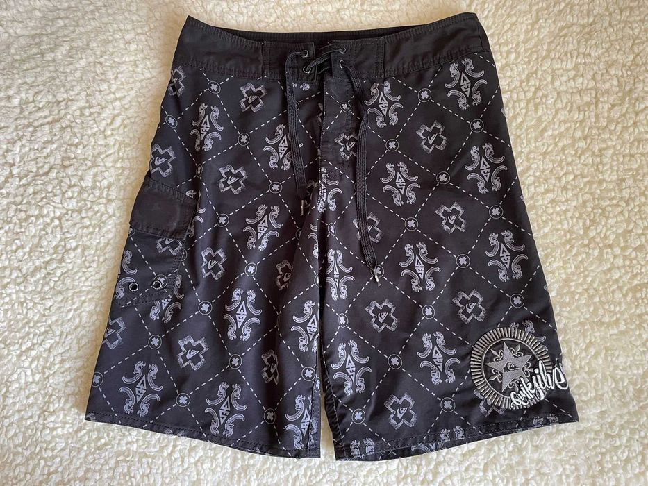 Krótkie spodenki męskie, szorty kąpielowe, Quiksilver, r. S