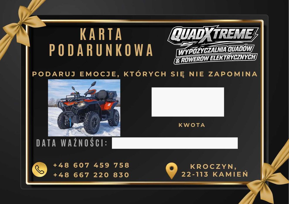 Wypożyczalnia quadów QuadXtreme