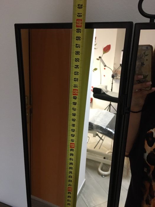 Lustro azurowe czarne .