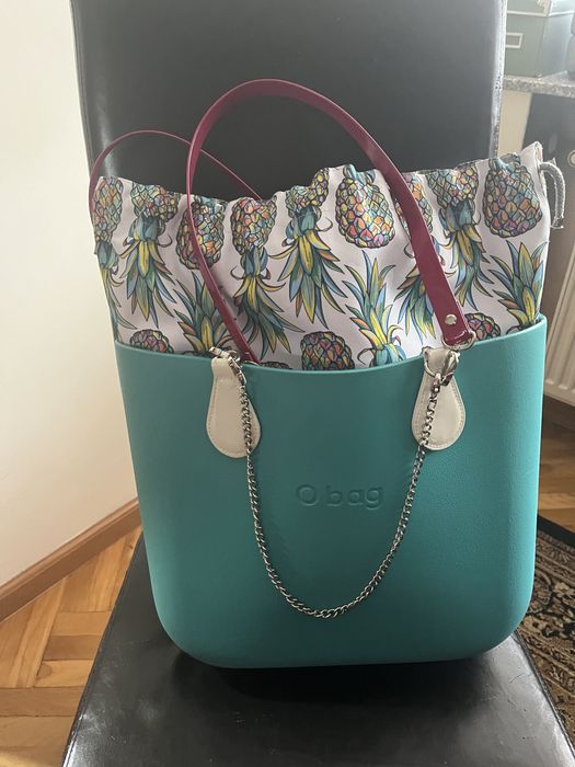 Torebka obag turkusowa