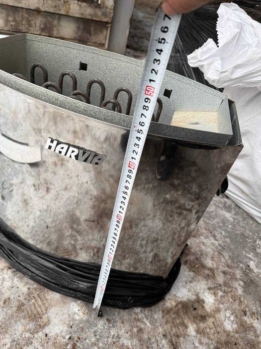 Электрокаменка Harvia Vega BC80 для сауны бани для лазні печь піч Нова