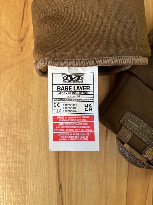 Рукавиці Mechanix Coldwork Base Layer L